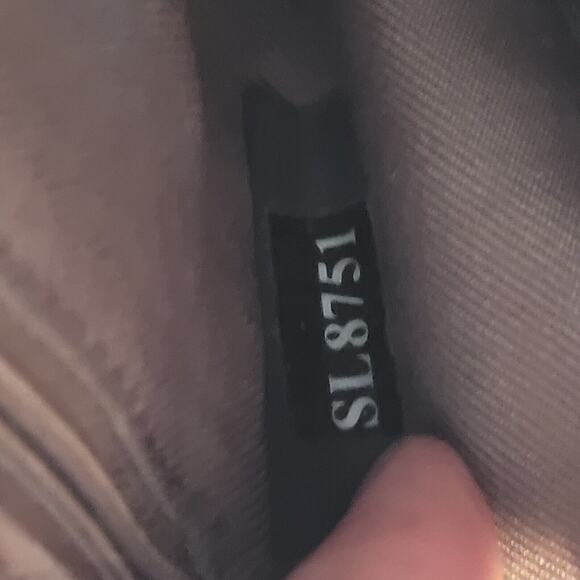 Vintage Fossil Leather Cargo Crossbody Bag Purse Organizer Mini Small 6.5x8 EUC - Picture 7 of 9